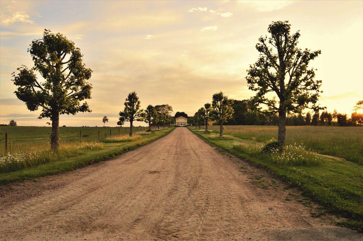 Rural terrain near the region