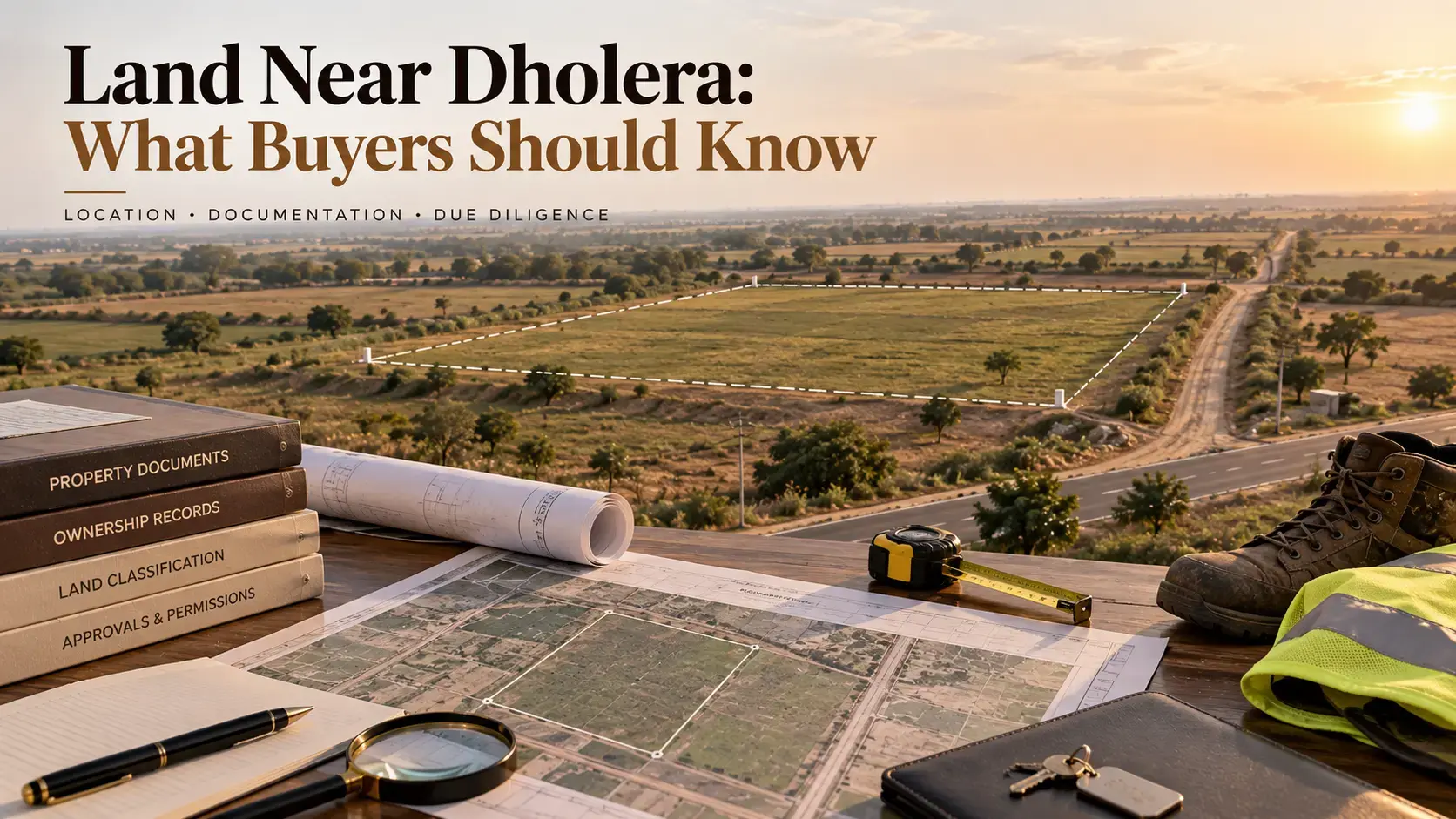 Land Near Dholera: What Buyers Should Know
